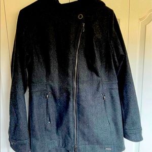 Smartwool Campbell Creek Asymmetric wool jacket womens large